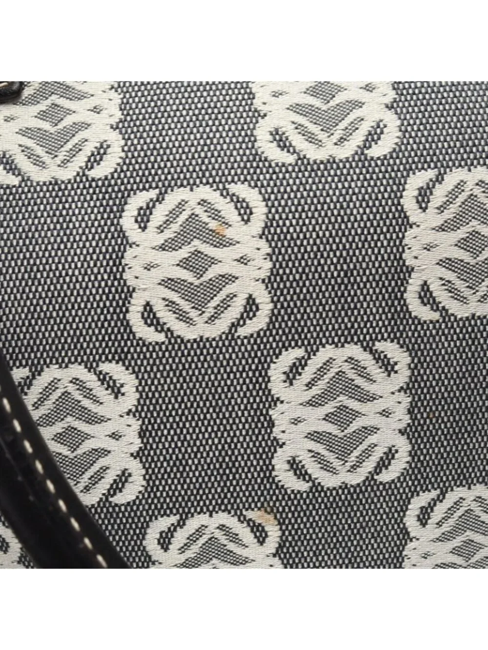 Loewe Tote Anagram Canvas Leather